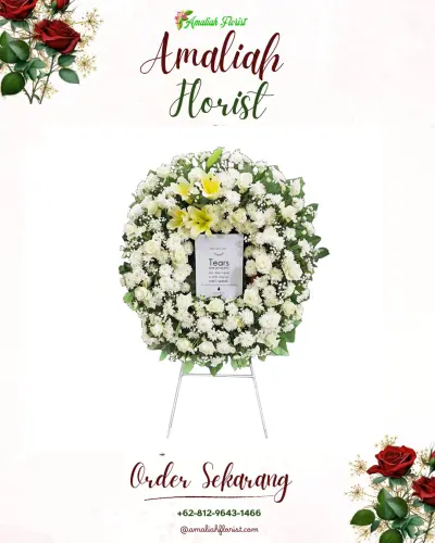 Krans Bunga Duka Cita di Ketawang